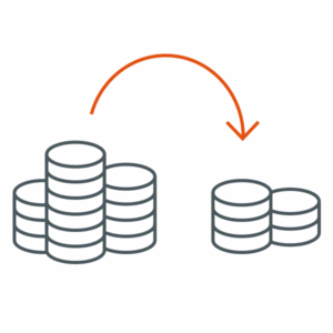 Lowest cost per shredded ton