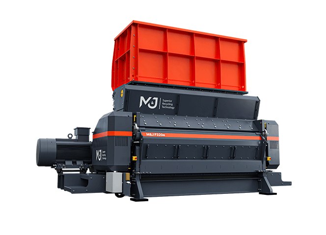 M&J F320e electric fine-shredder